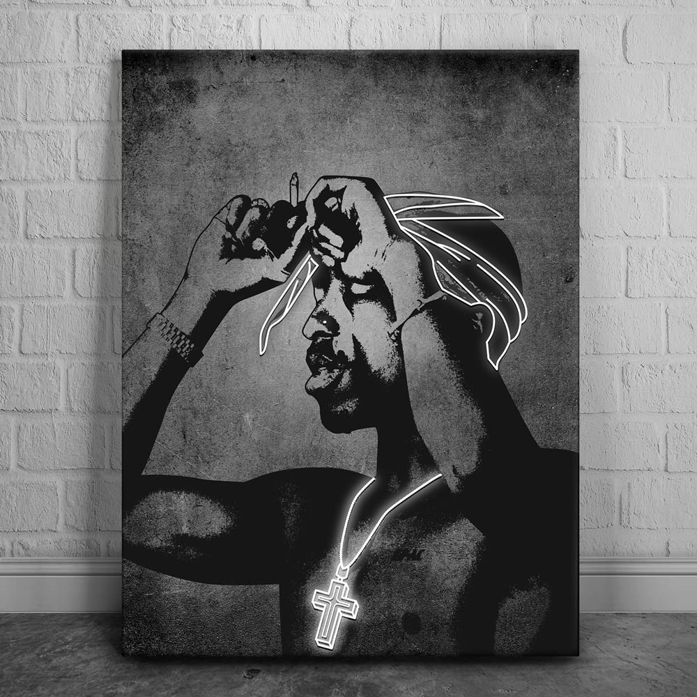 Do For Love - Black and White Canvas