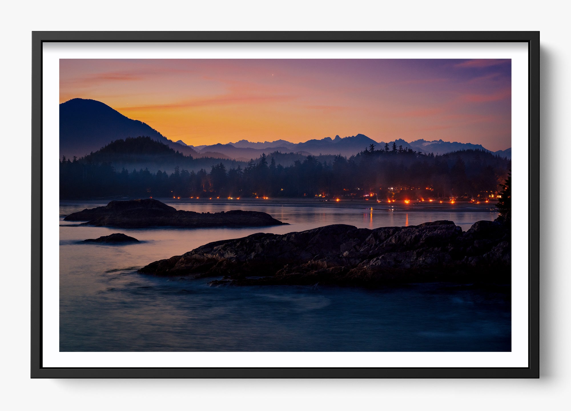 Summer Fires Canvas