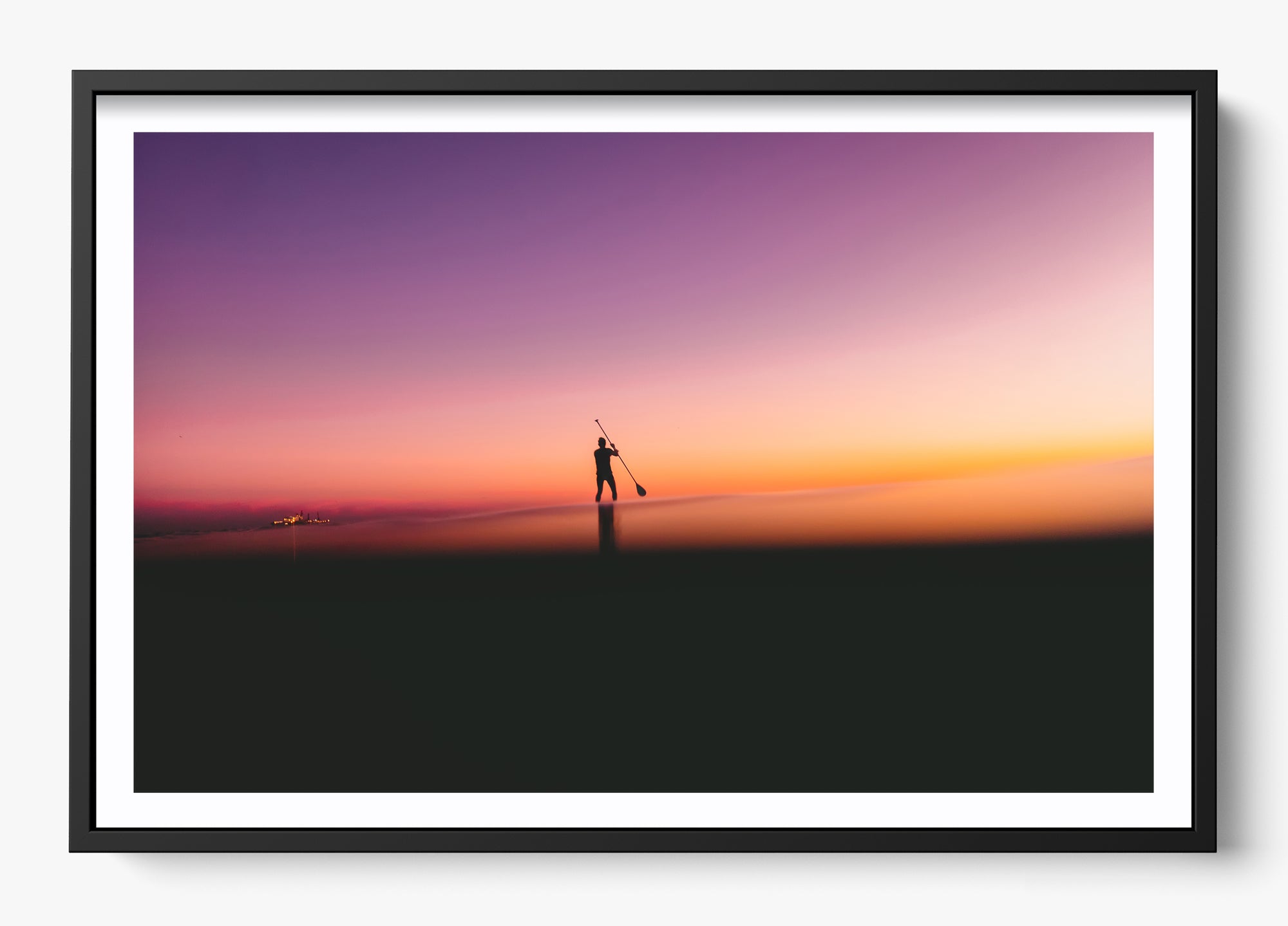 Still Horizon Canvas