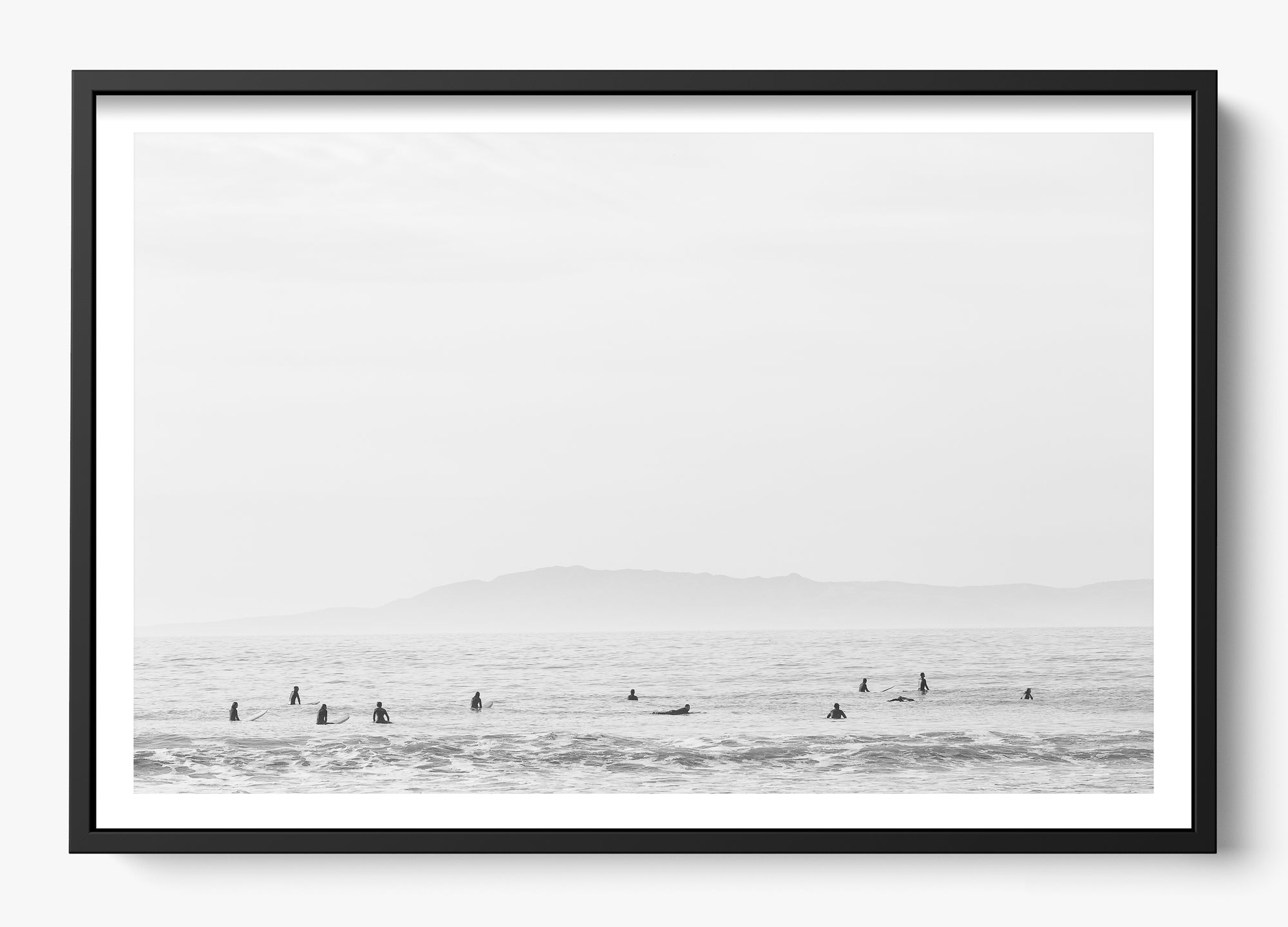 Surfs Up Santa Barbara Canvas