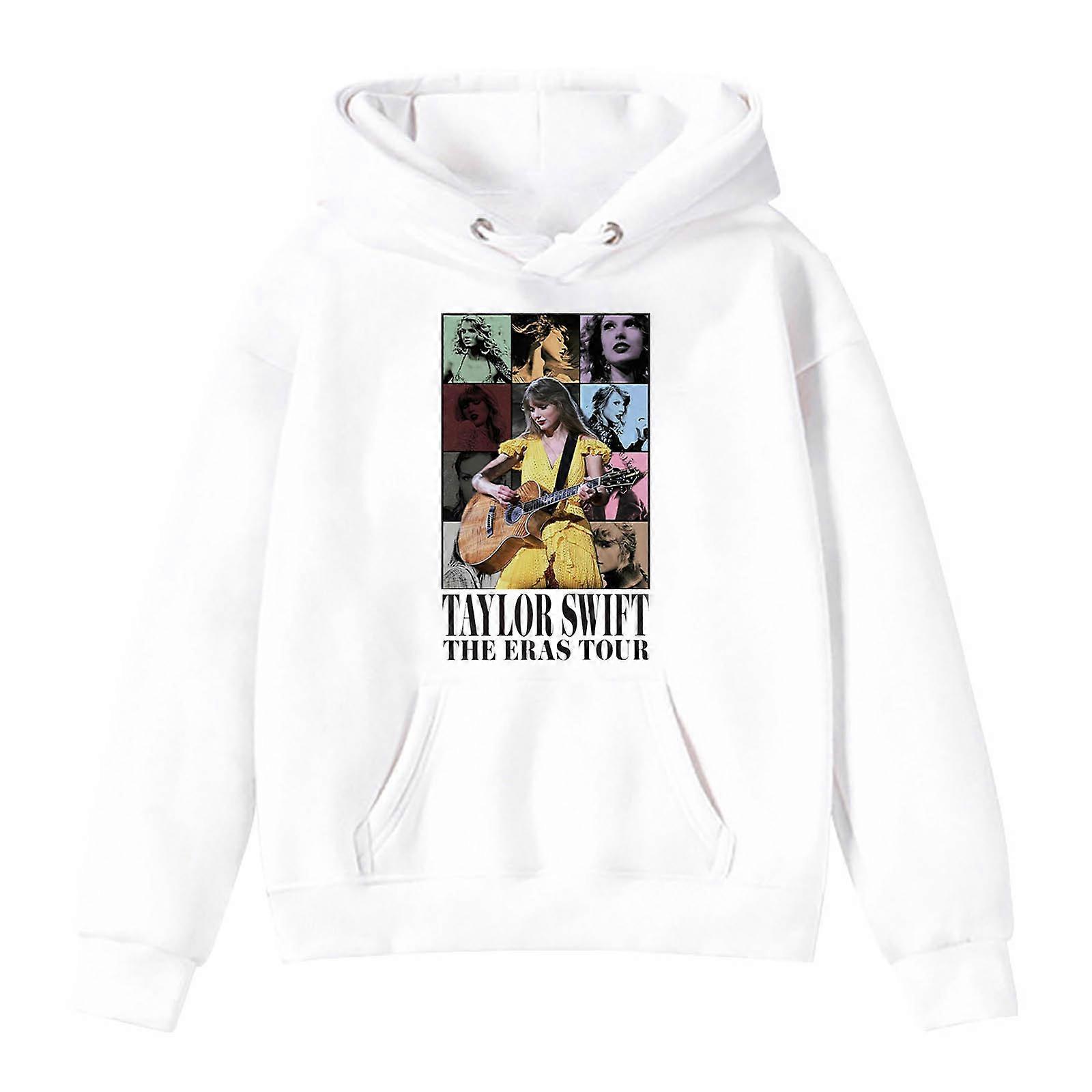New Autumn And Winter Taylor Swift The Eras Tour Taylor Surrounding Print Hoodie, -21