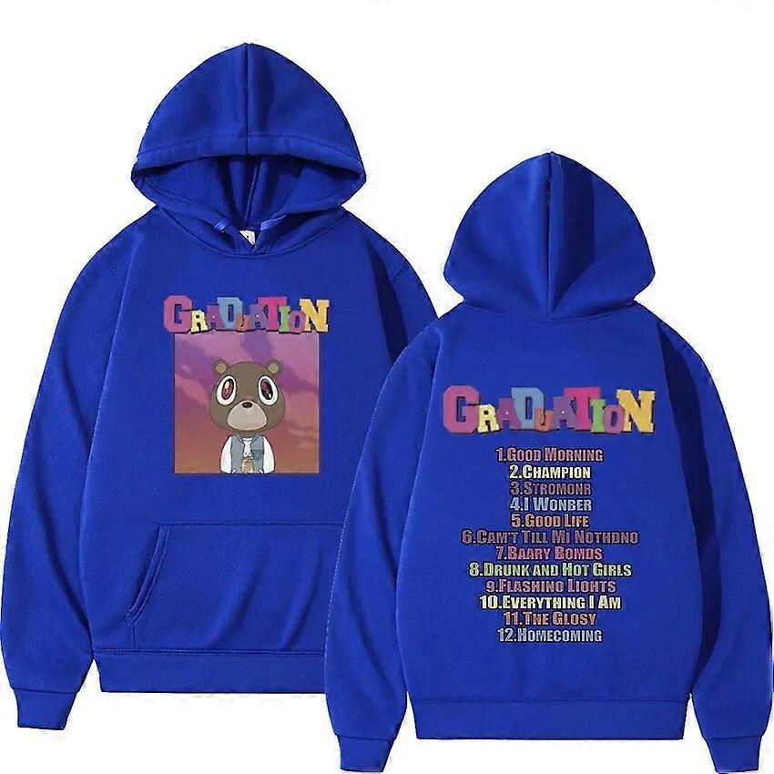 90S Rapper Kanye West Graduation Hoodie 