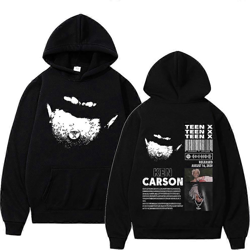 Rapper Ken Carson Teen X Music Album Double Sided Print Hoodie