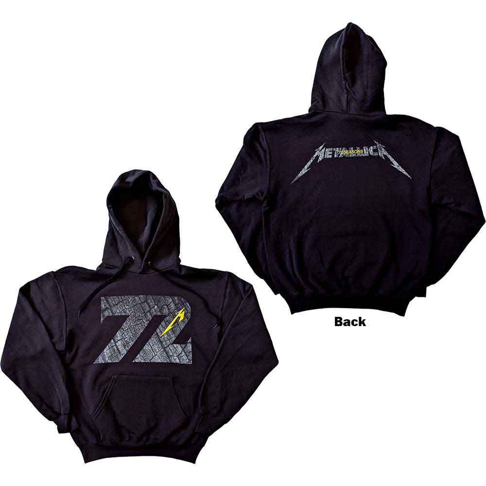 Metallica - 72 Seasons Charred Logo Hoodie