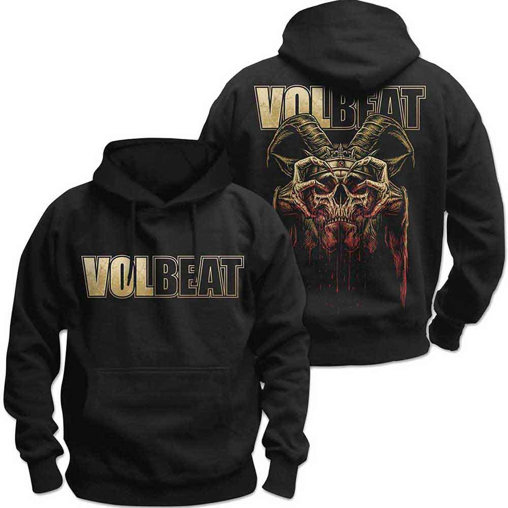 Volbeat - Bleeding Crown Skull Hoodie