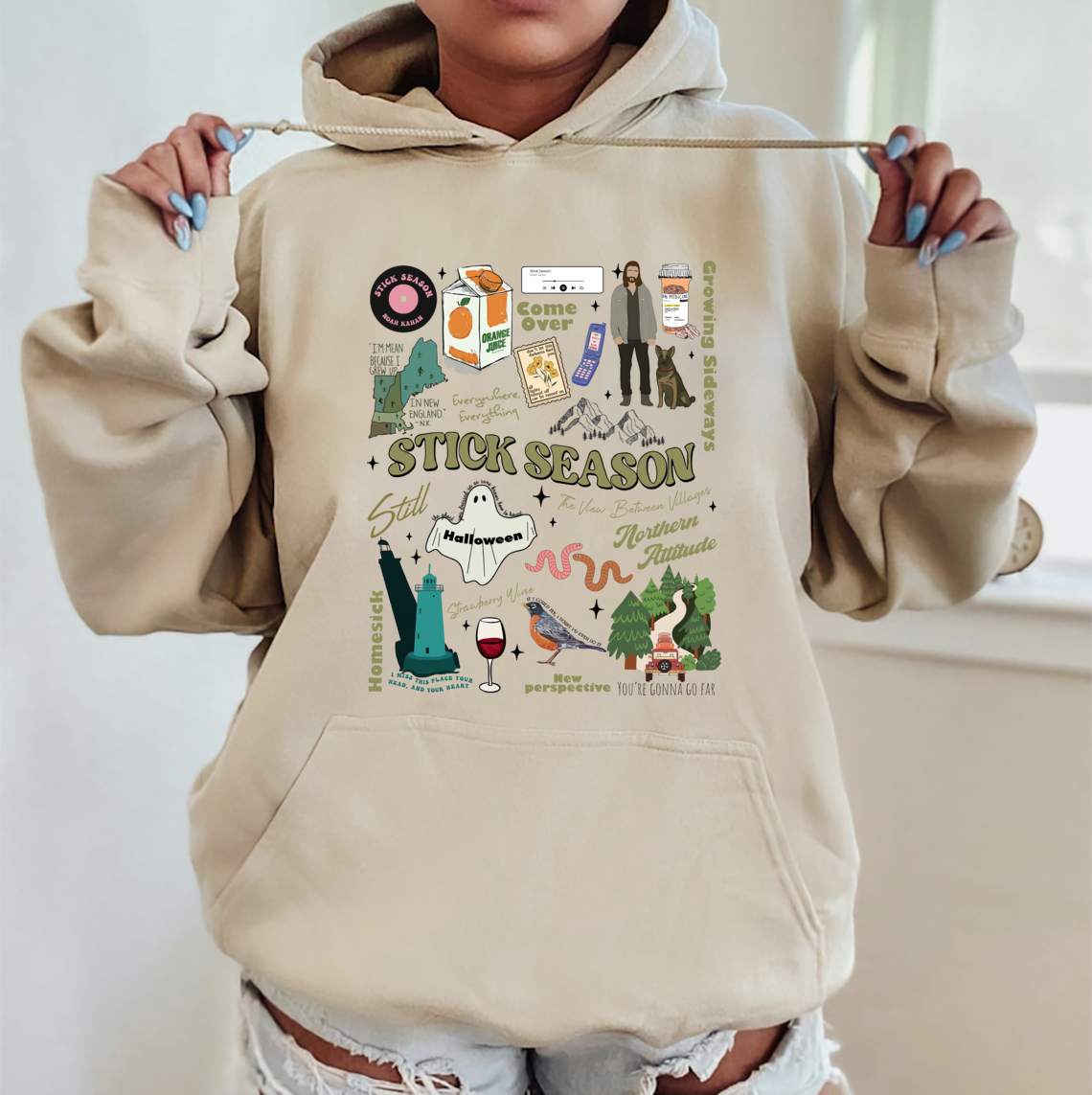 Noah Kahan Stick Season Tour Hoodie