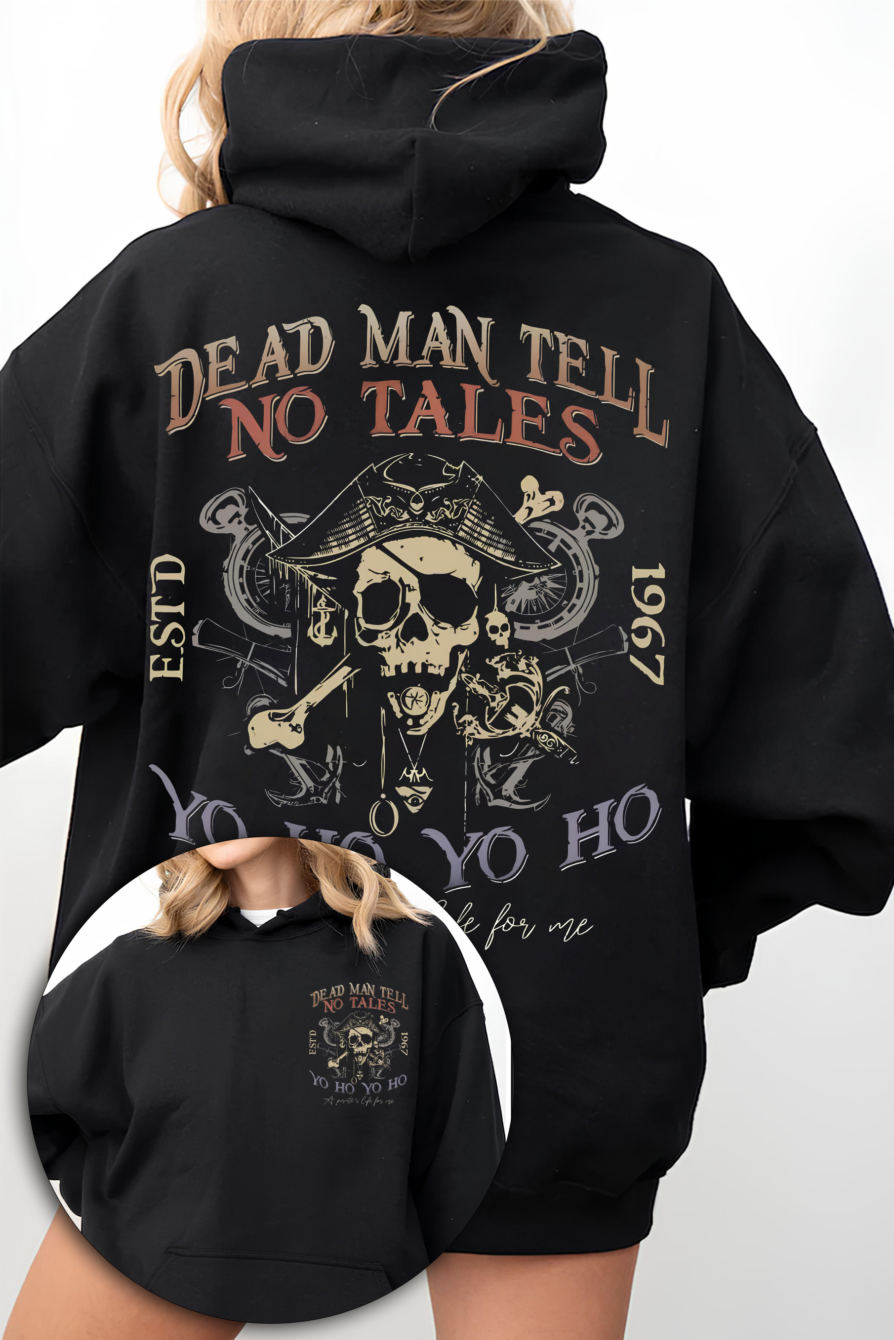 Dead Men Tell No Tales Pirates Of The Caribbean Hoodie