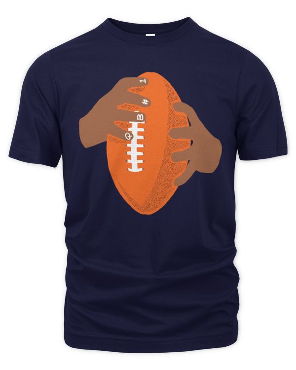 QB #1 Tee Navy - Men's Premium Tshirt