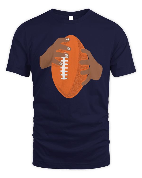 QB #1 Tee Navy - Unisex Standard T-Shirt