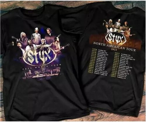 T-Shirt Styx Tour Concert, North American Tour 2025
