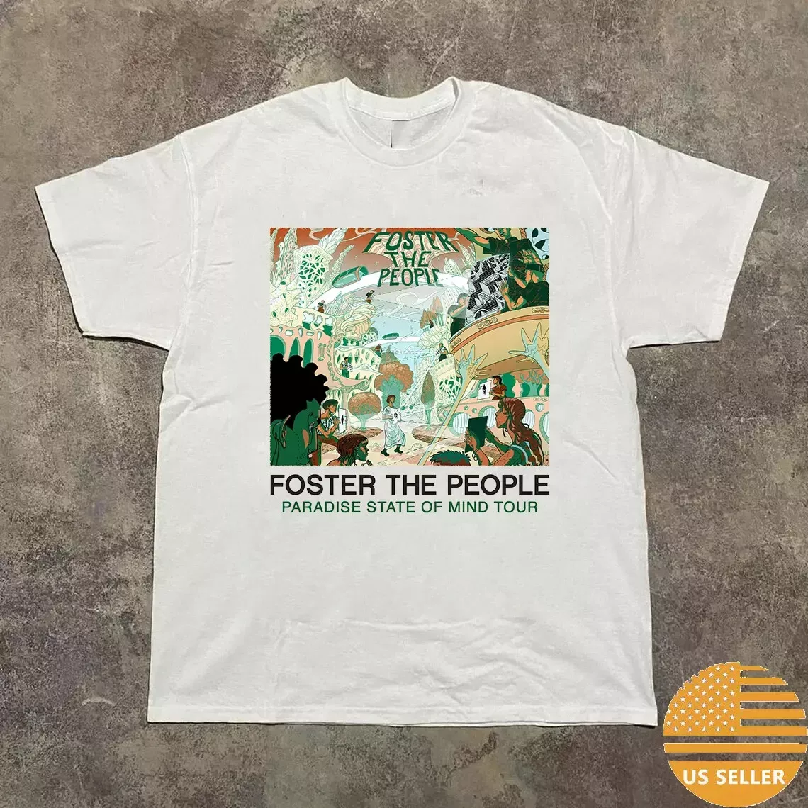 T-Shirt Foster The People 2025 North American Tour