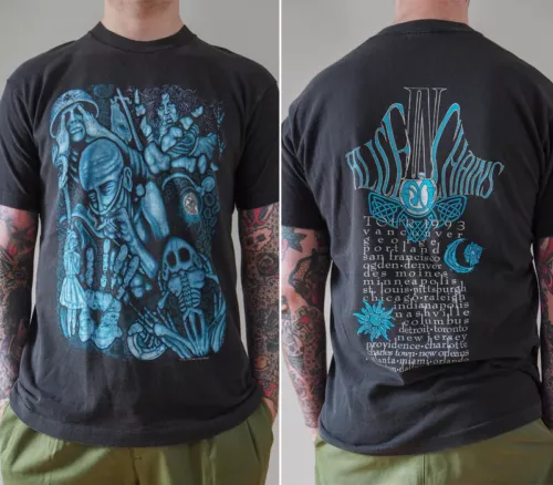 T-Shirt 1993 Alice In Chains Sickman Tour 2 Side Unisex Nh13710