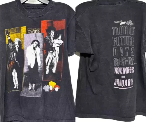 New T-Shirt 2 Sides Thompson Twins Tour Reprint 1986 Unisex Uu124