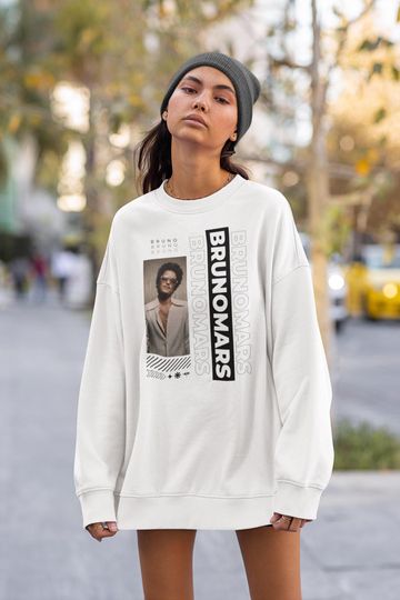 New Bruno Mars Sweatshirt, Bruno Mars Crewneck