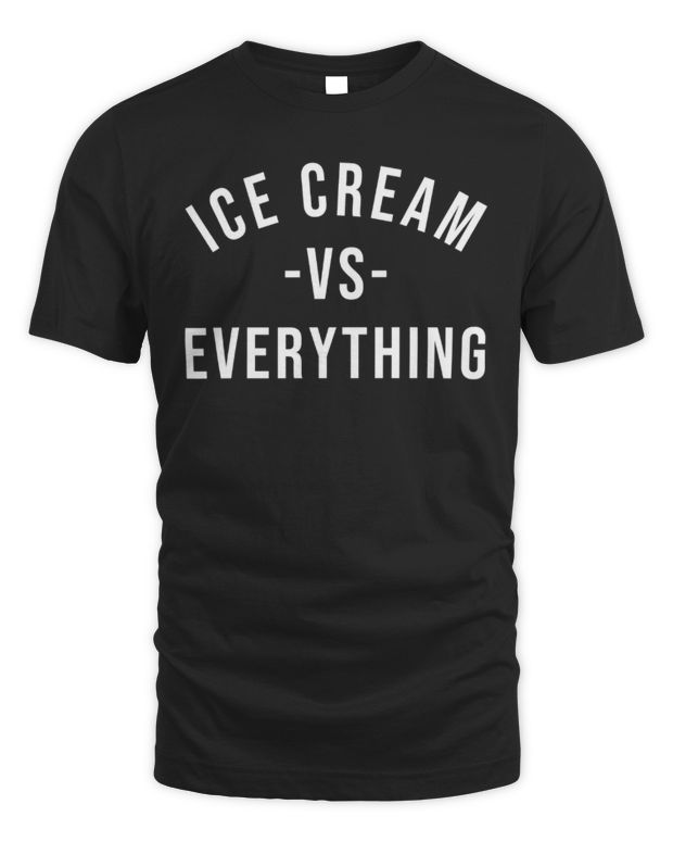 Official Ice Cream Vs Everything Logo Hoodie - Unisex Standard T-Shirt