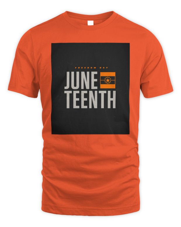 Tennessee Volunteers Happy June Teenth Freedom day 2024 Poster Shirt - Unisex Standard T-Shirt