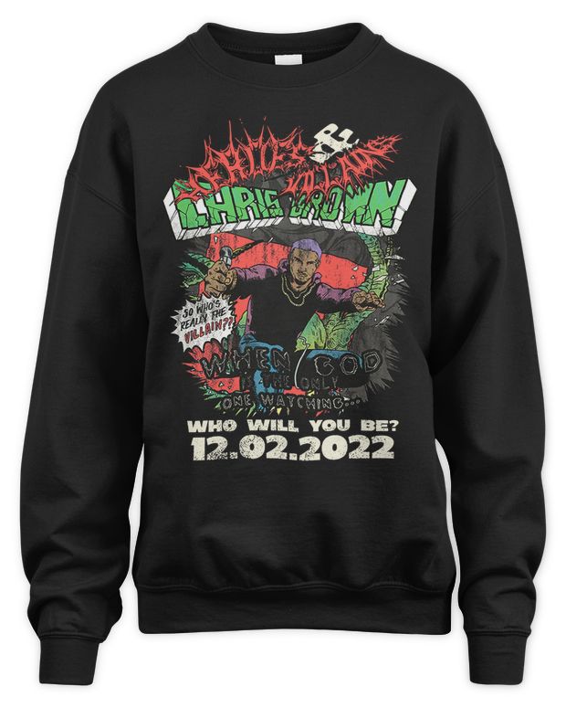 Metro Boomin Merch Chris Brown Comic Sweatshirt, Metro Sweater