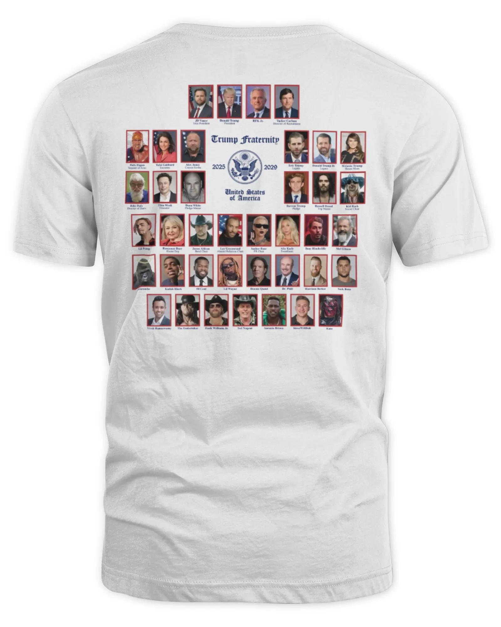  T-Shirt Official Trump Fraternity Composite 2025 Old Row