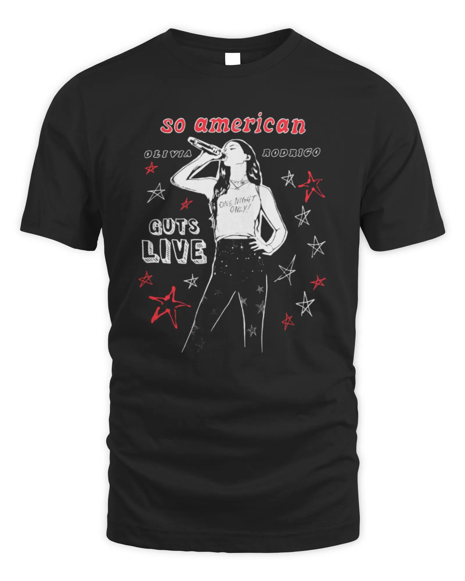  T-Shirt Olivia Rodrigo So American 