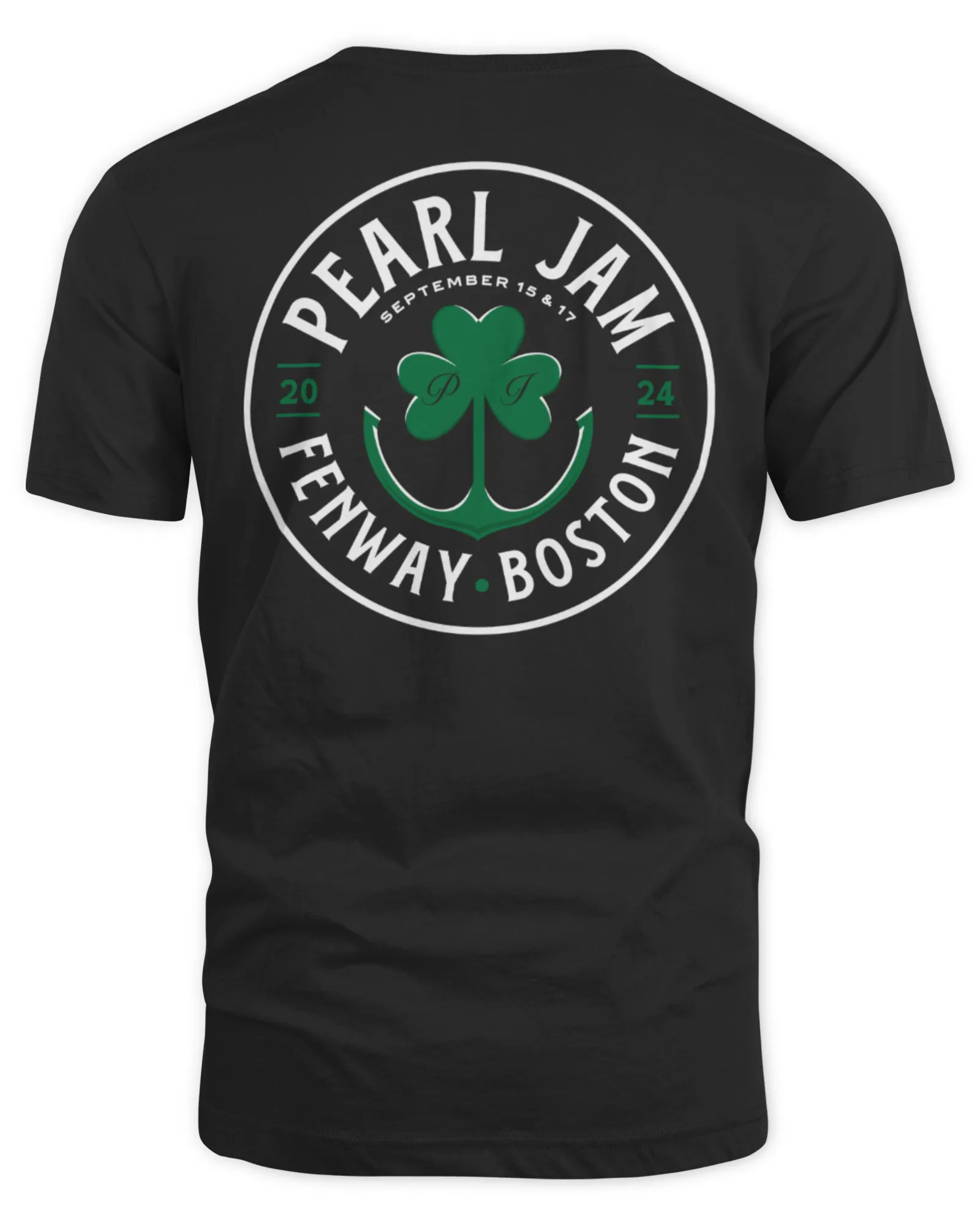 New T-Shirt Pearl Jam Merch Fenway Boston Maritimer