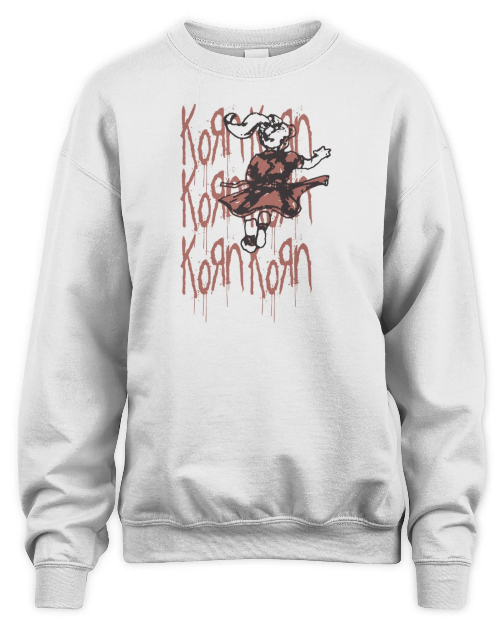 New Sweatshirt Korn Band Merch Drippy, Premium Sweaer