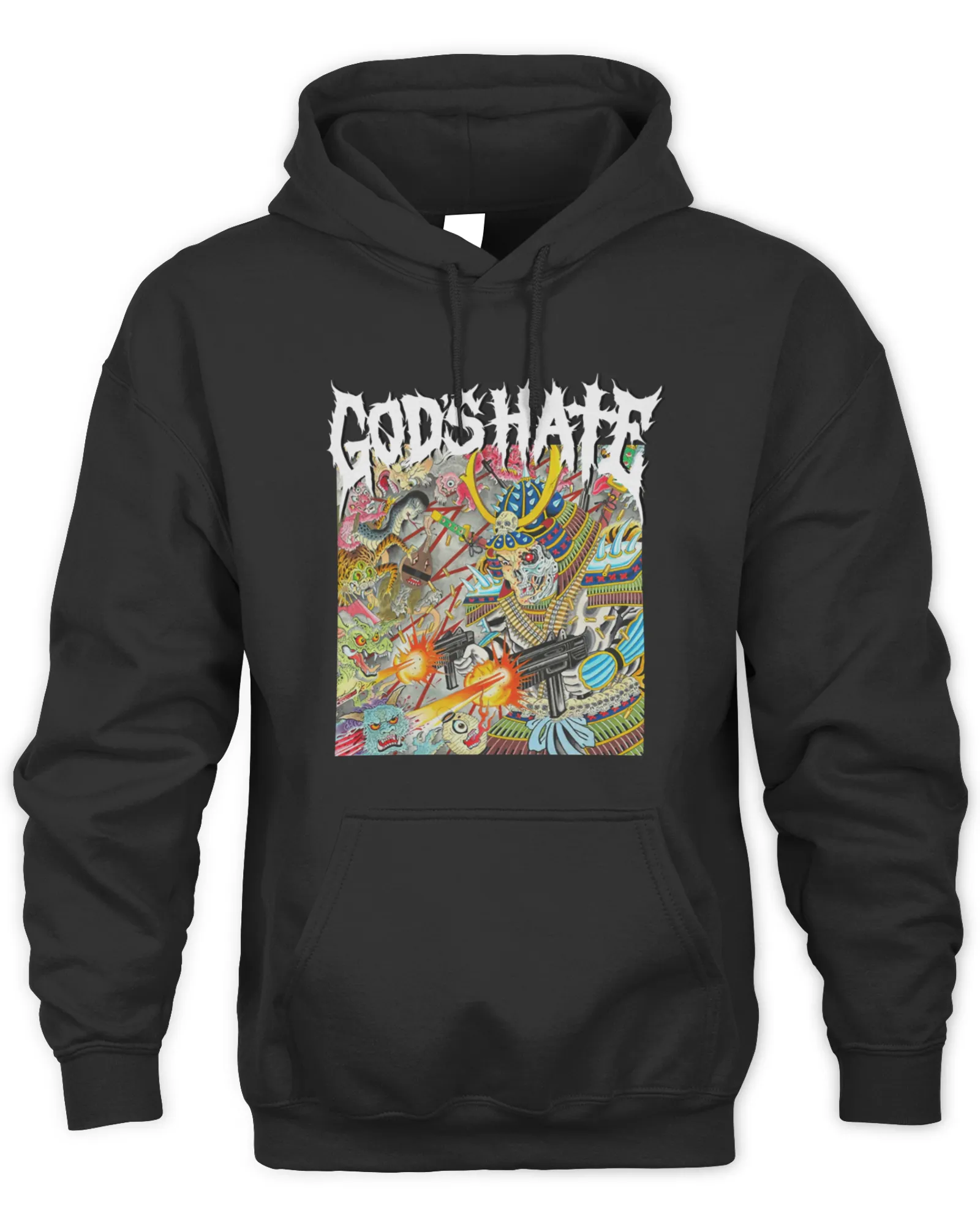 New Hoodie Gods Hate Merch Album Cover, Premium Hoodie