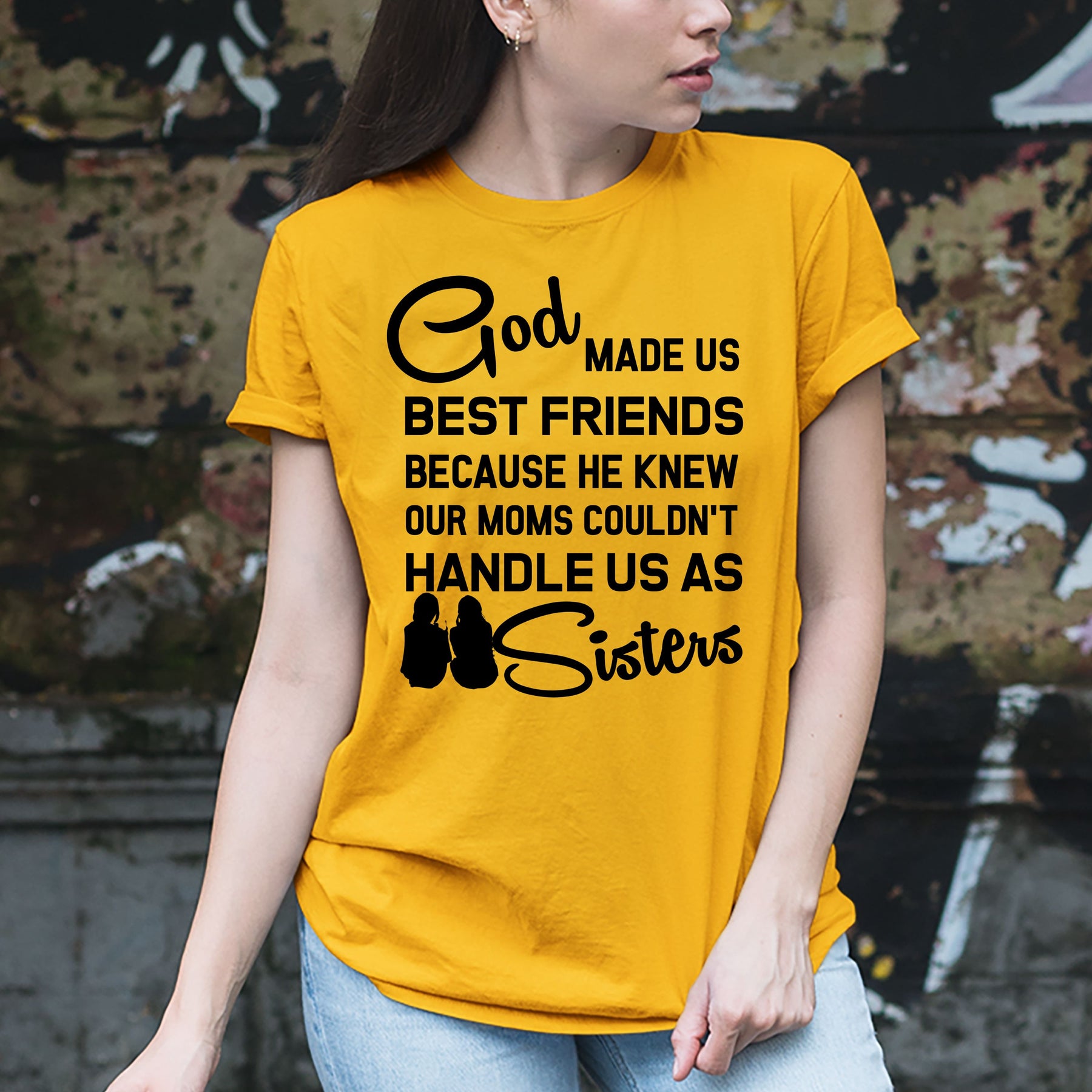 BESTFRIEND COME SISTER T-SHIRT
