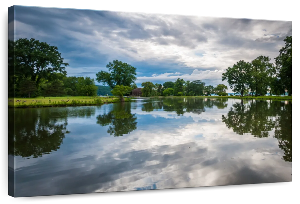 Cloudy Day At Stewart Park