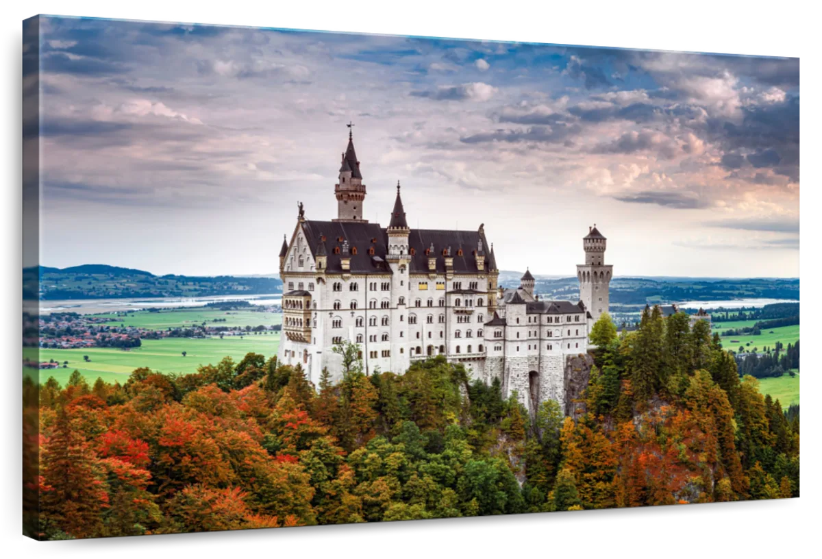 Dramatic Sky Over Neuschwanstein Castle