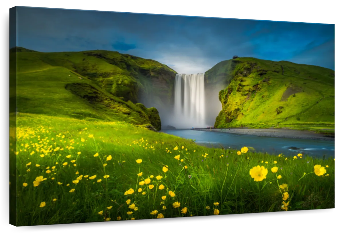 Skogafoss In Summer