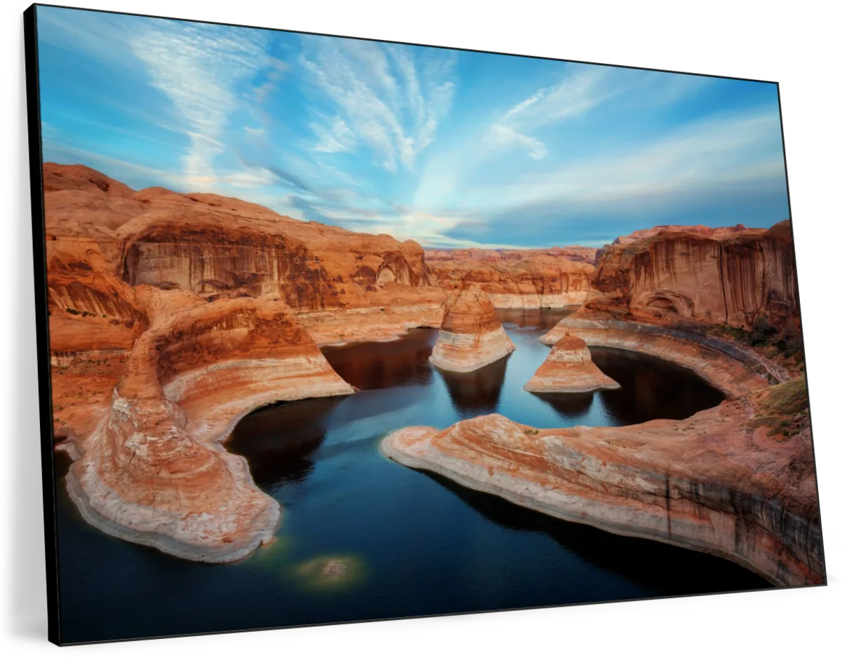 Serene Reflection Canyon