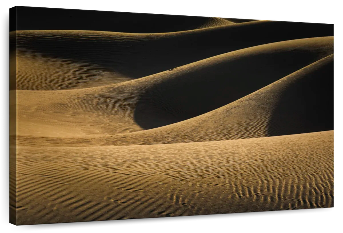 Sunrise Over Mesquite Sand Dunes
