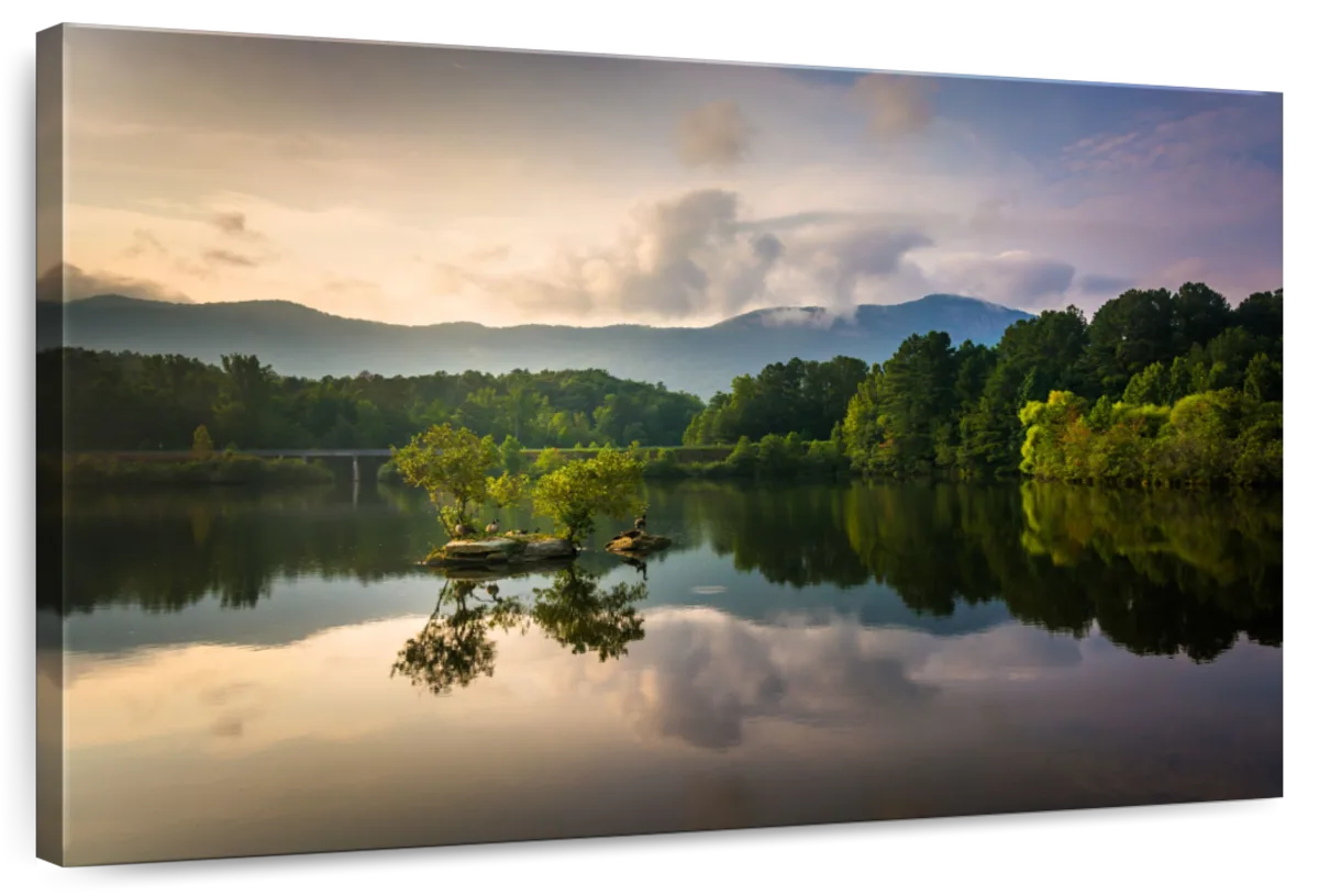 Small Island On Lake Oolenoy