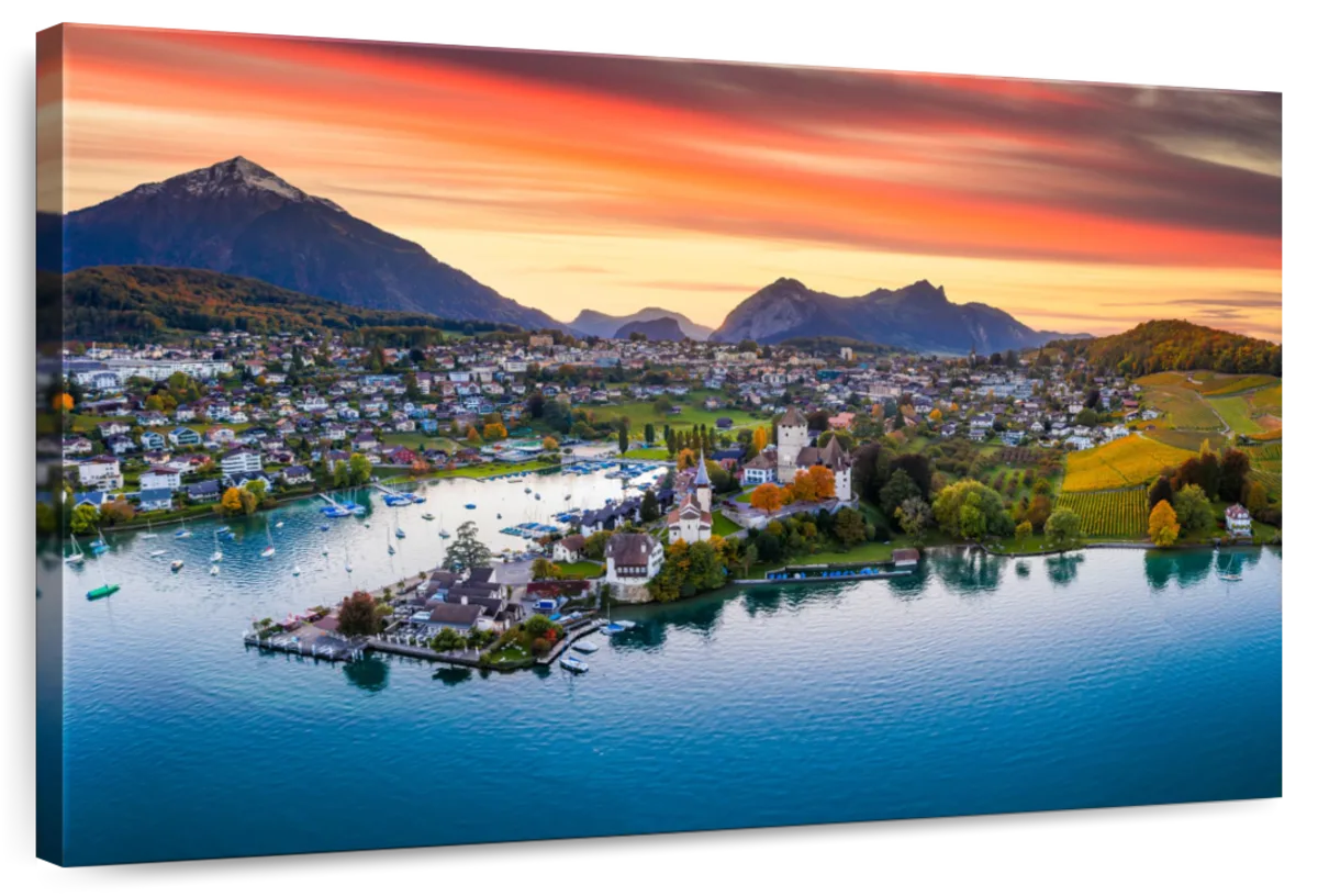 Spiez Aerial View