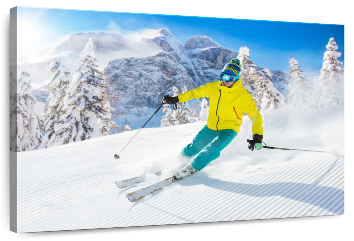 Downhill Ski Ride
