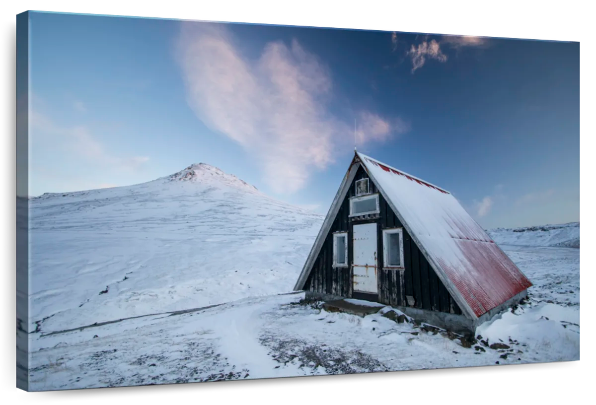 Snaefellsnes Winter Cabin