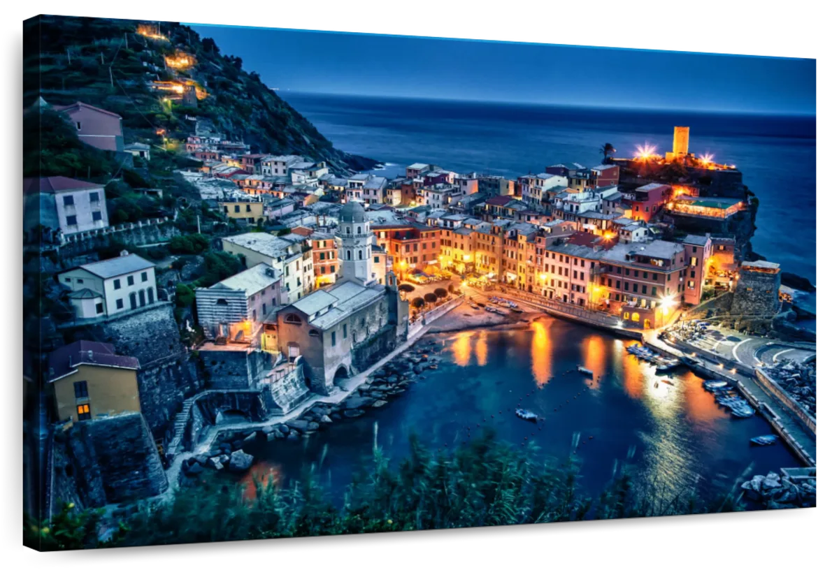 Vernazza After Dark Cinque Terre Italy