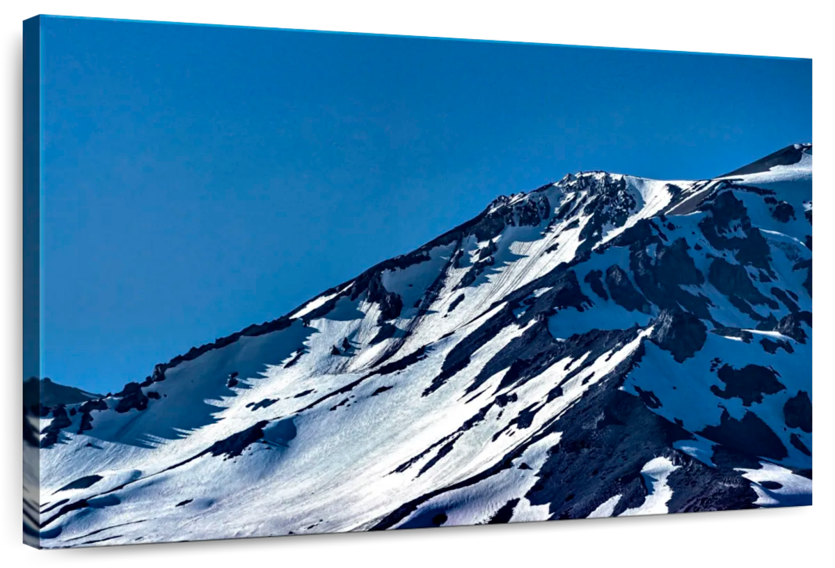 Snowy Mountain Of Shasta