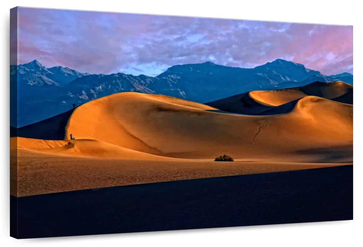 Death Valley Dune Contours
