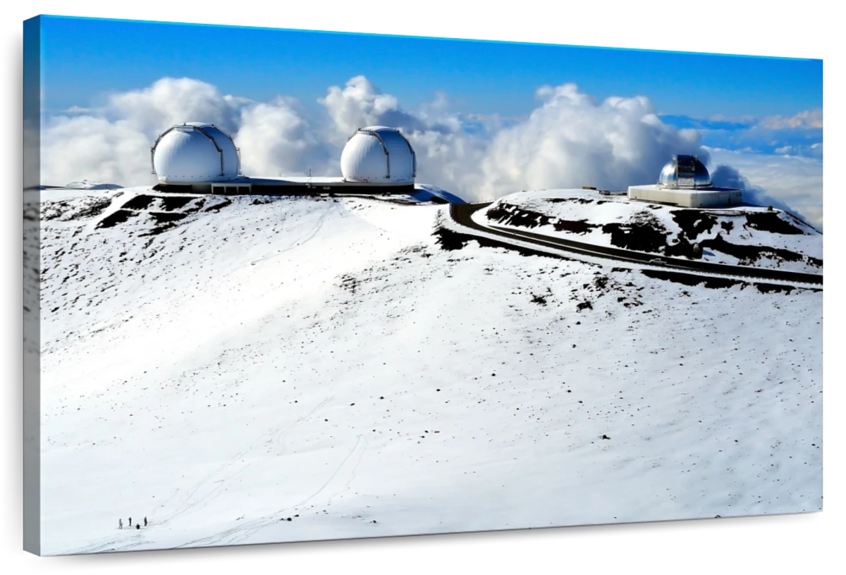 Snow Covered Mauna Kea