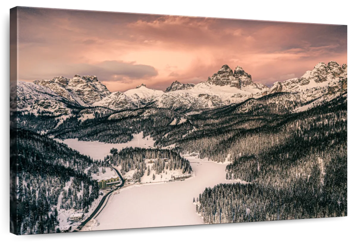 Snowy Tre Cime Di Lavaredoexclusive