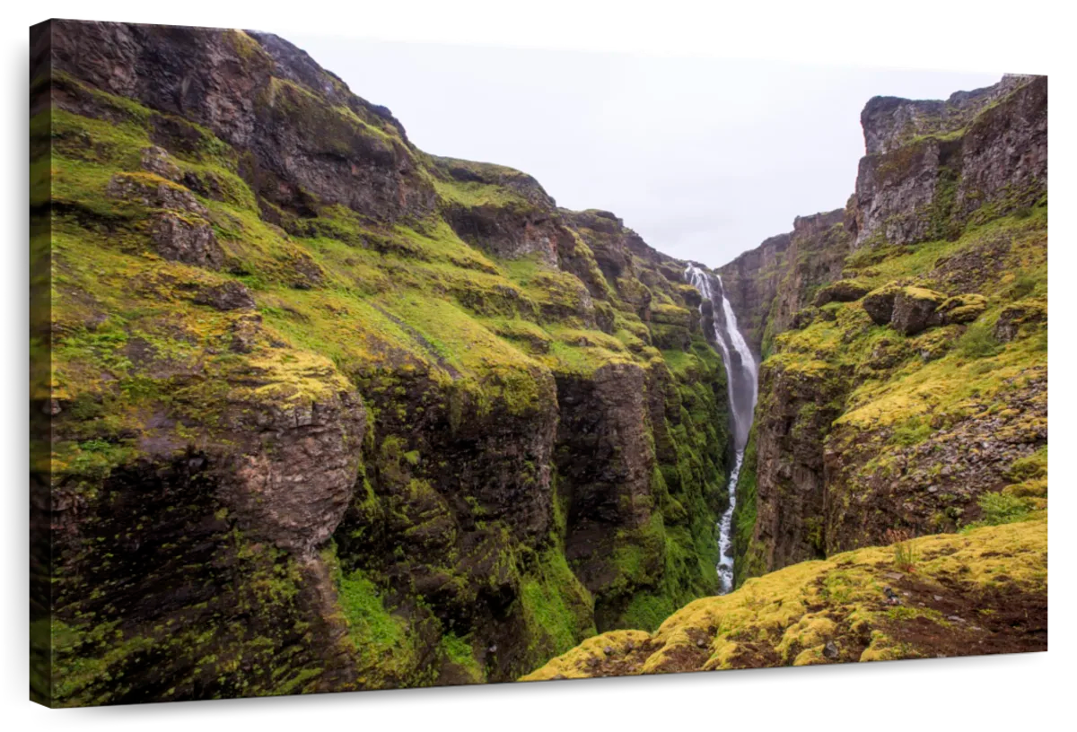 Gullfoss Canyon Falls