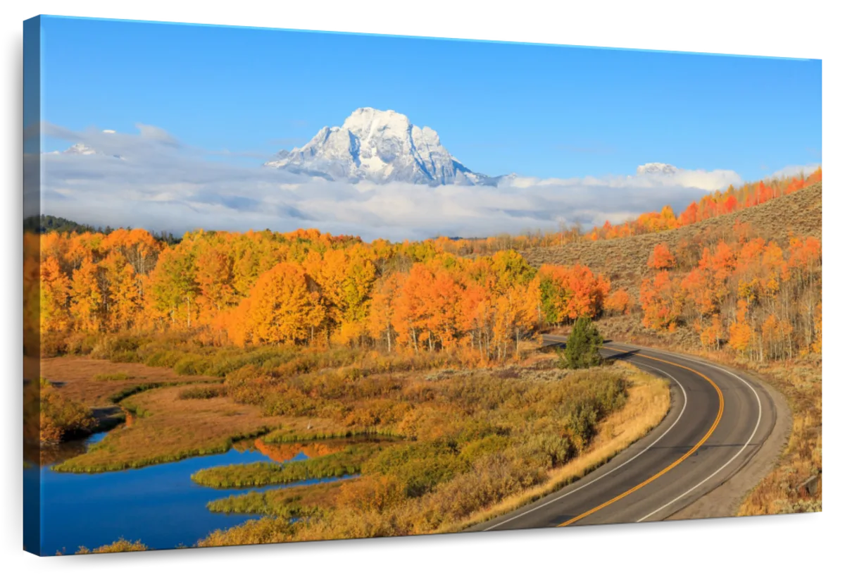 Dreamy Grand Teton Autumn
