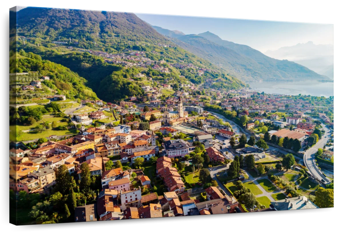 Dramatic View Of Domaso