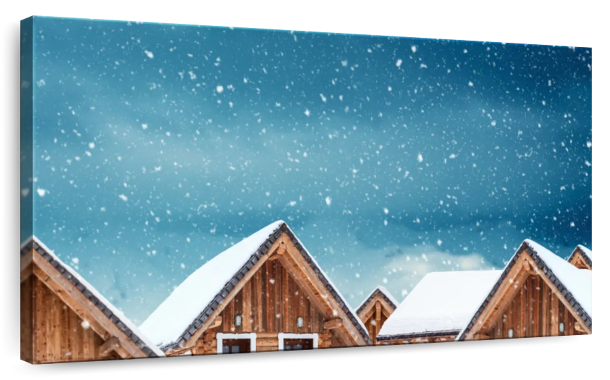 Snow Covered Roofs