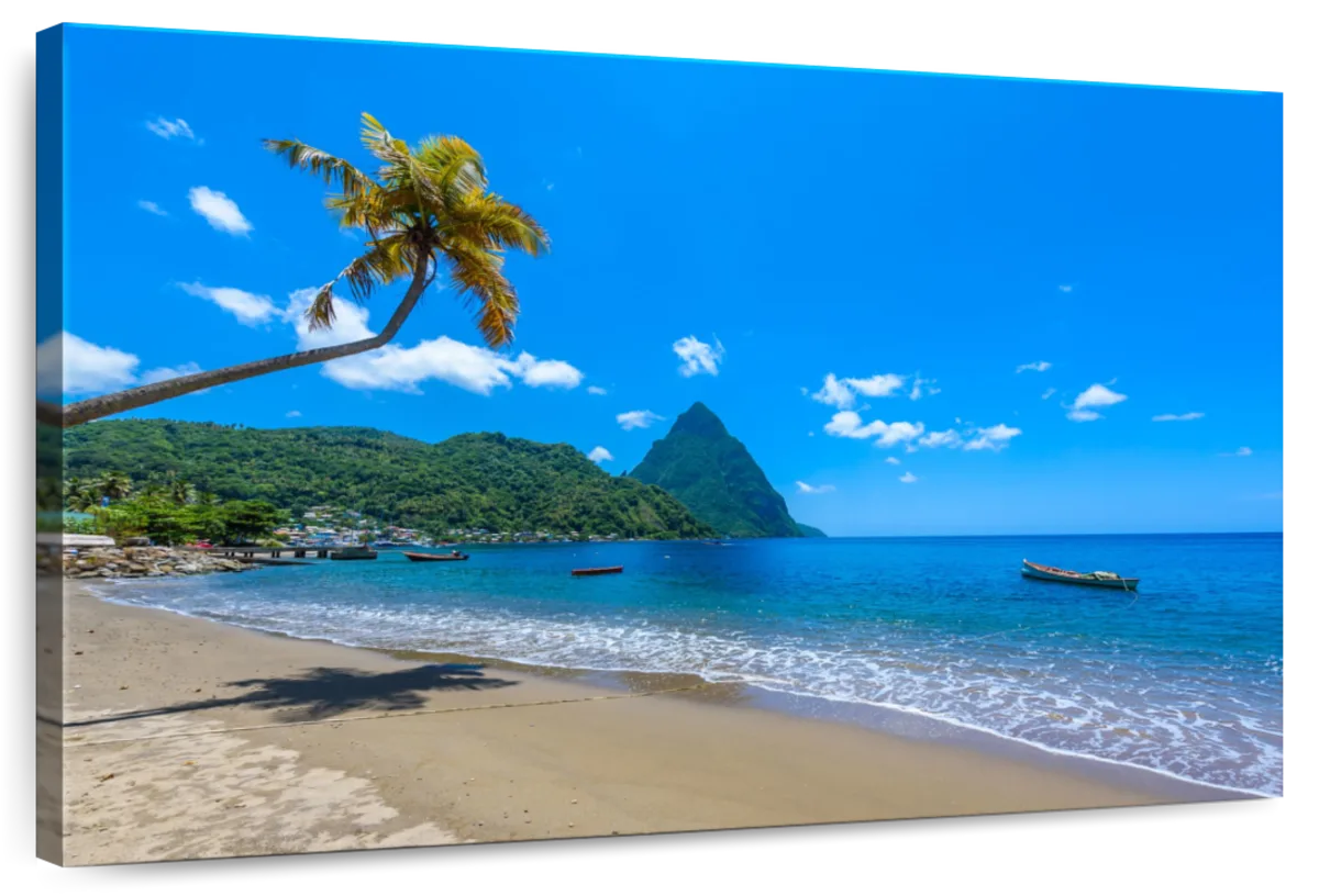 Soufriere Bay Beach