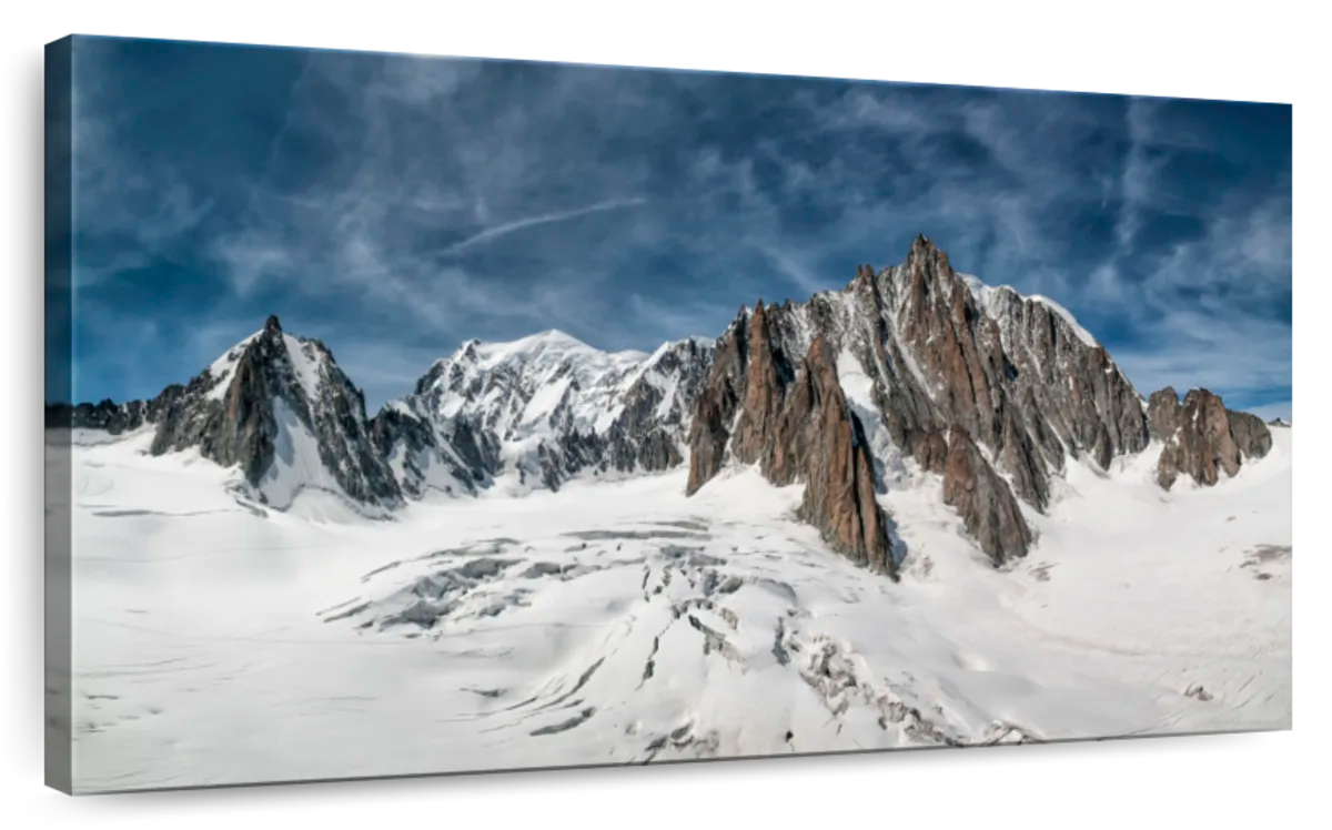 Snowcapped Mont Blanc
