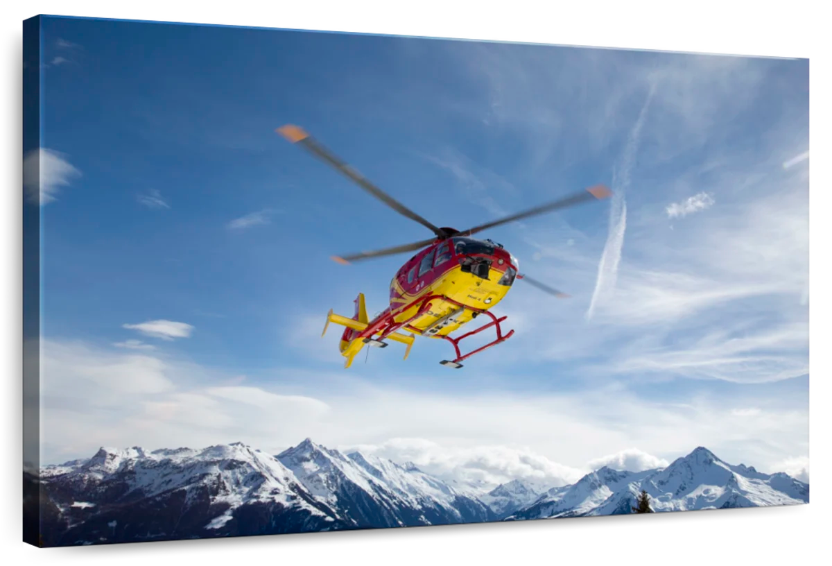 Snowy Mountain Helicopter