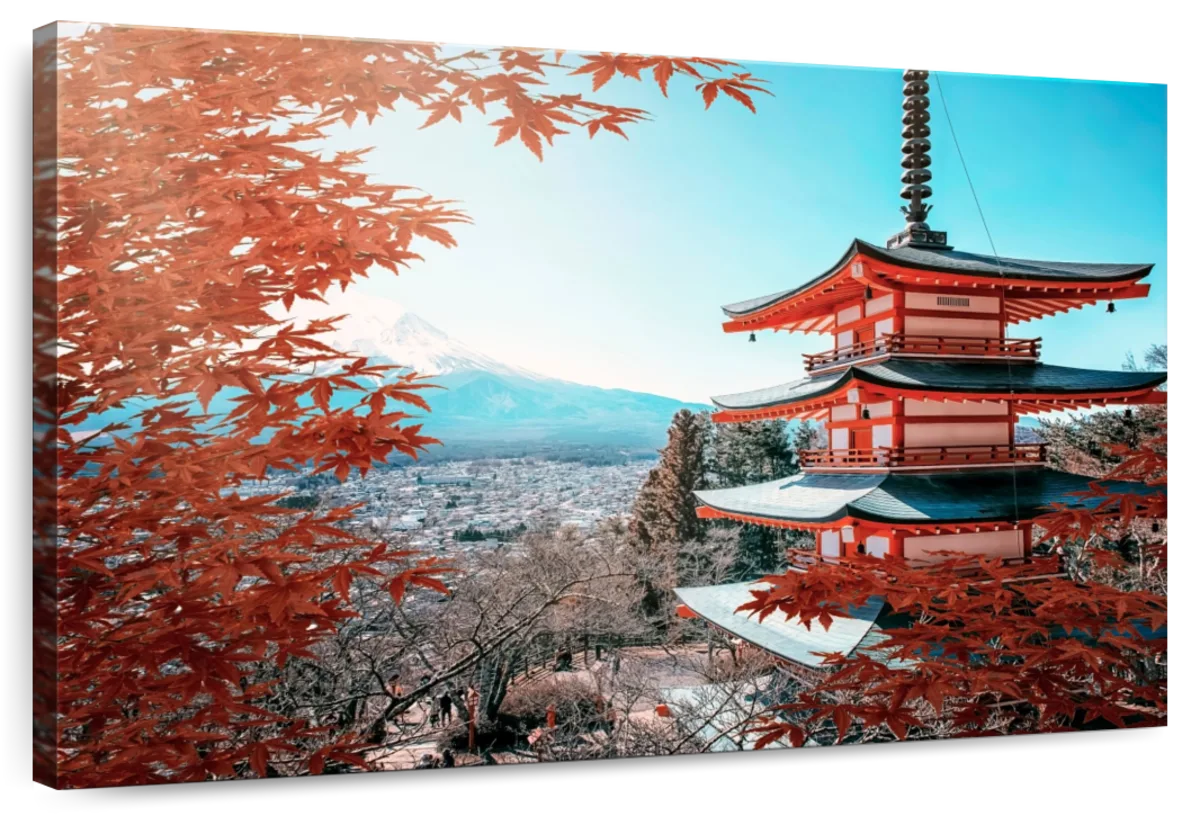 Chureito Pagoda And The Mount Fuji I