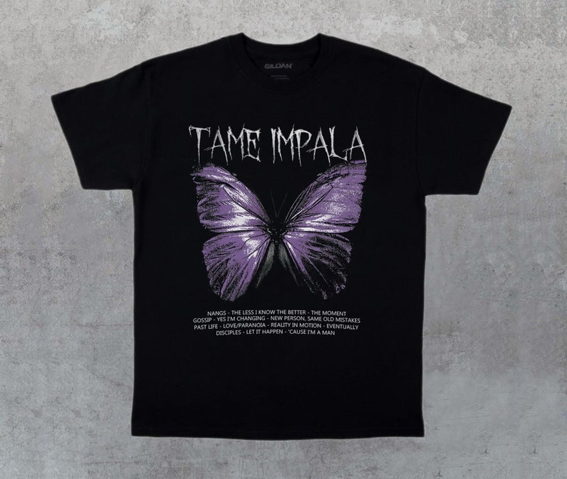 New Vintage Tame Impala Shirt Tame Impala Shirt Music Band Graphic Shirt